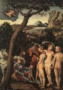 Lucas  Cranach, The Judgment of Paris_3